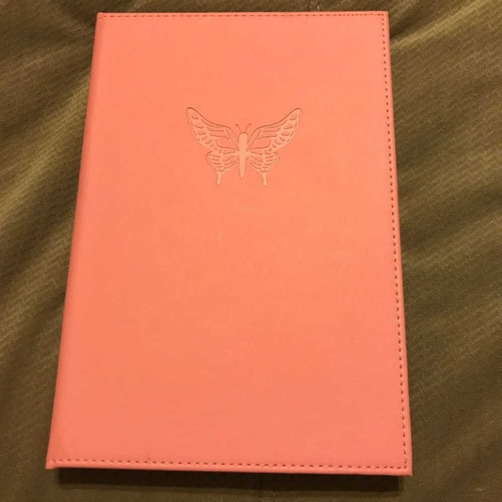 Pink Butterfly Journal